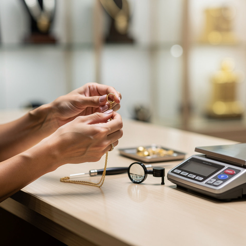 Reddies pawn shop team ready to help customers with gold buying and secondhand goods